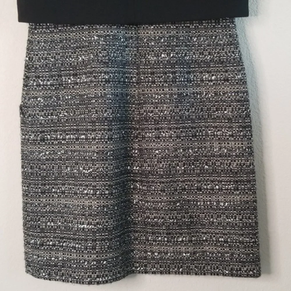 {Tory Burch} Deandra Boucle Knit Tweed Dress